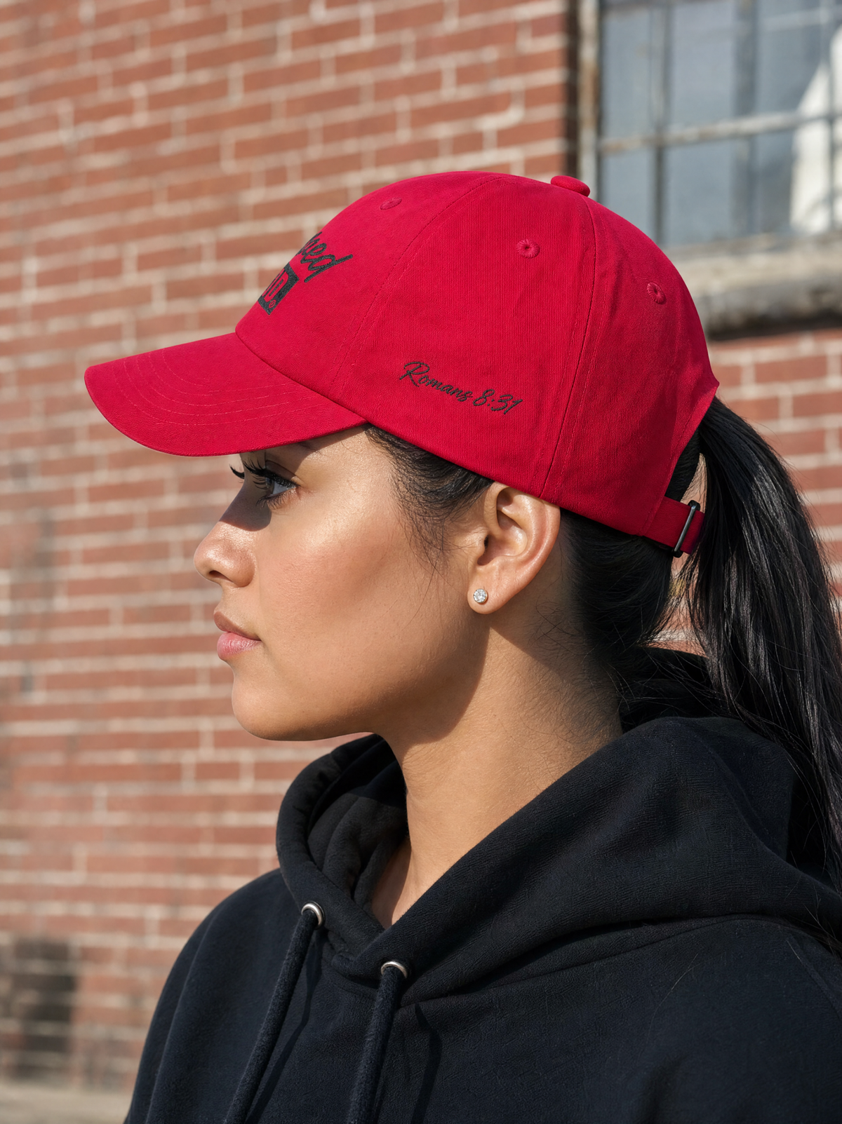 Dad Cap — "Sponsored By God" Embroidered Hat