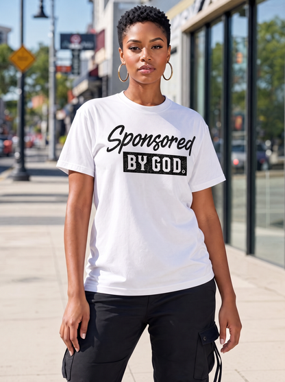Sponsored By God Classic Tee