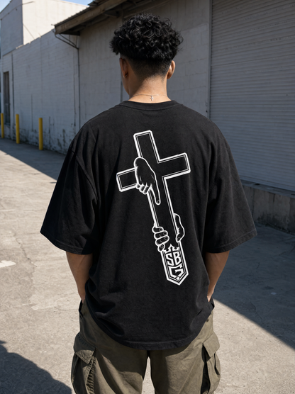 GOD vs EVERYONE (Oversized Heavy Weight T-SHIRT)