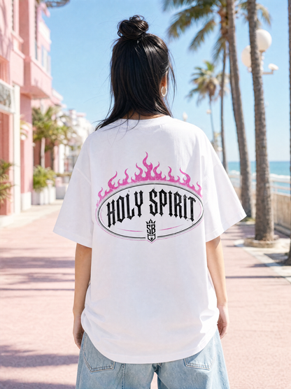 Holy Spirit PINK variant  (Oversized Heavy Weight T-SHIRT)