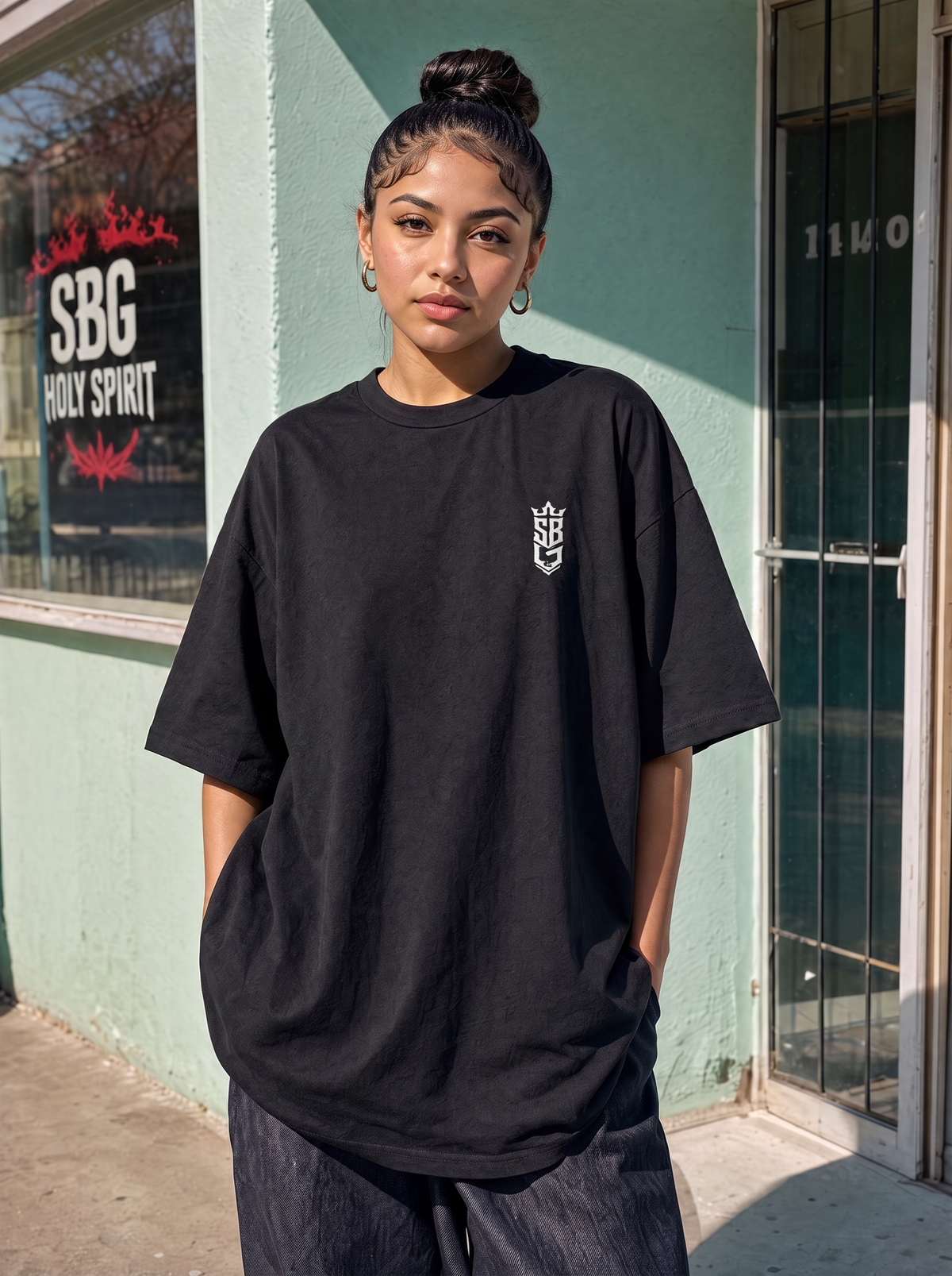 Holy Spirit RED variant (Oversized Heavy Weight T-Shirt)