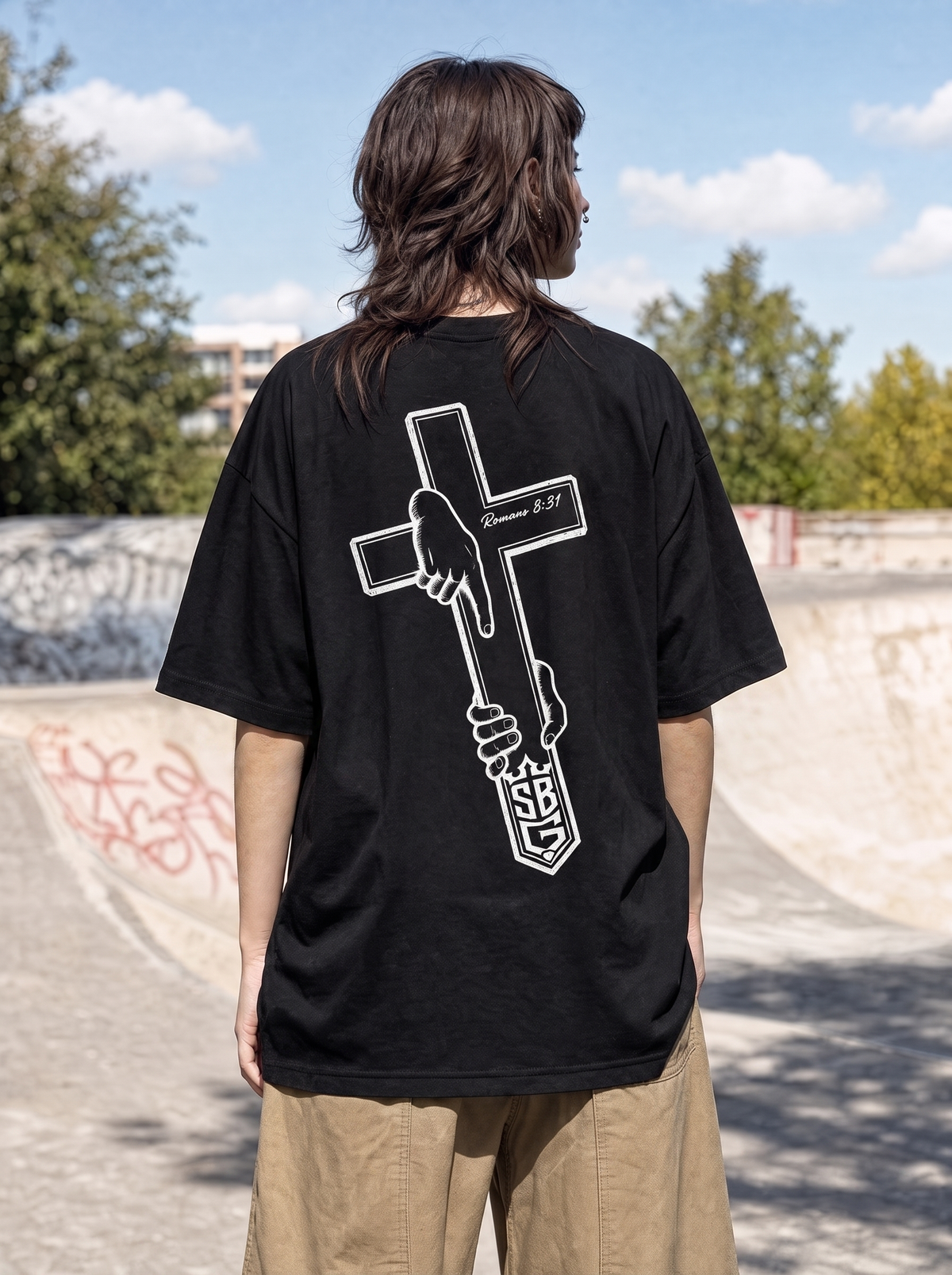 GOD vs EVERYONE (Oversized Heavy Weight T-SHIRT)