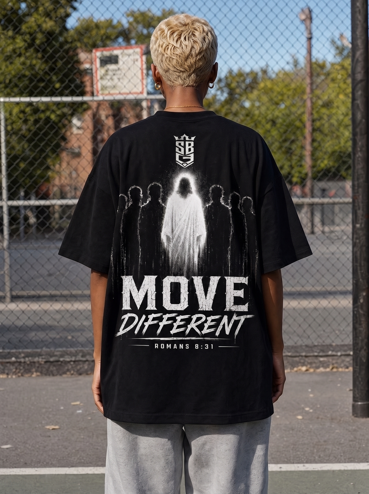 Move Different (Oversized Heavy Weight T-Shirt )