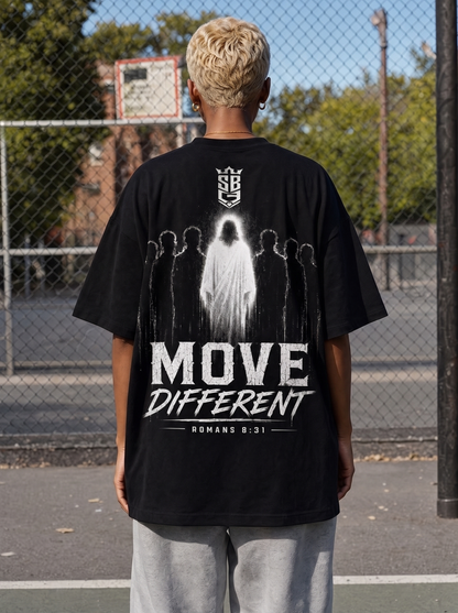 Move Different (Oversized Heavy Weight T-Shirt )