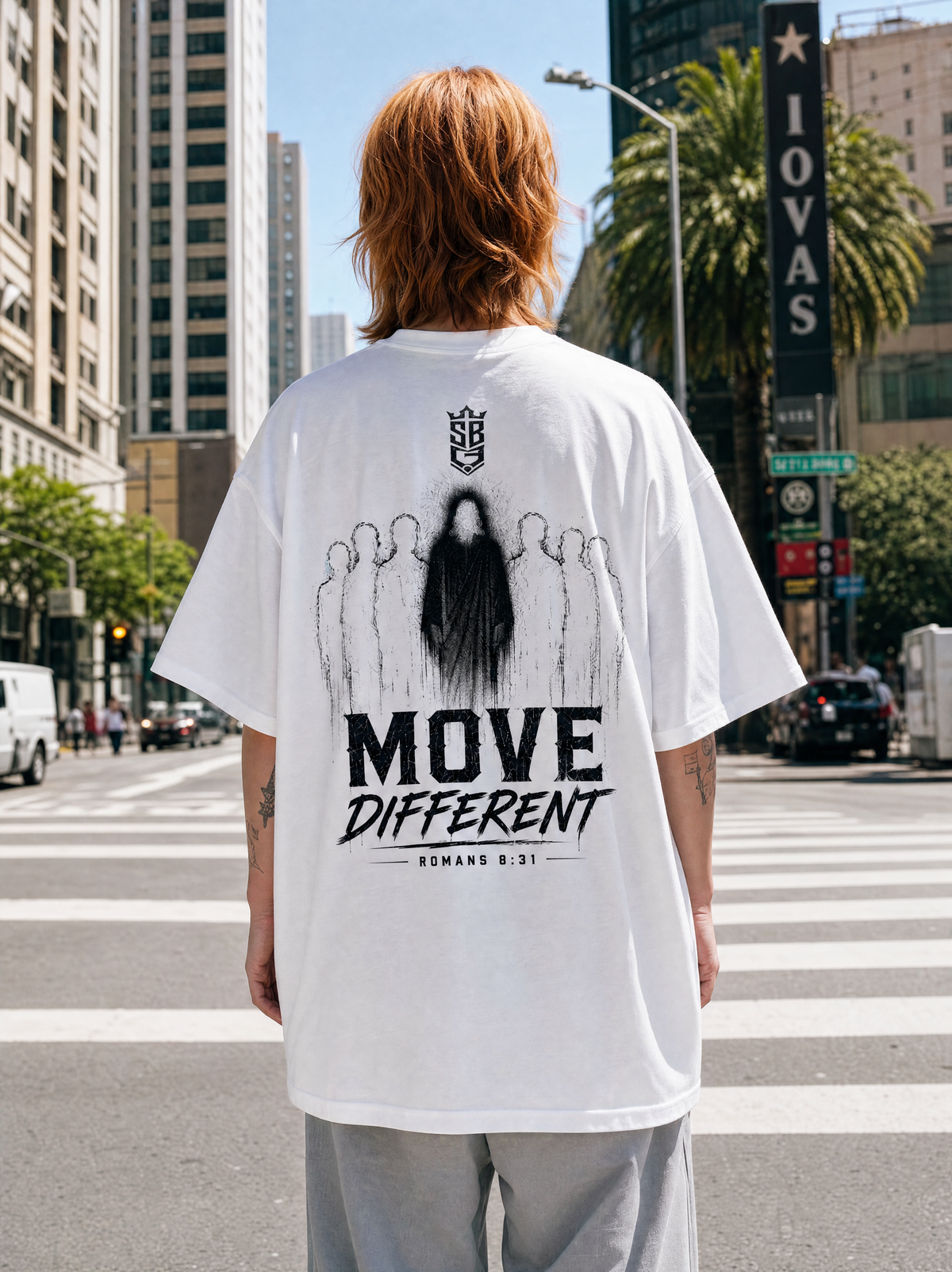 Move Different (Oversized Heavy Weight T-Shirt )
