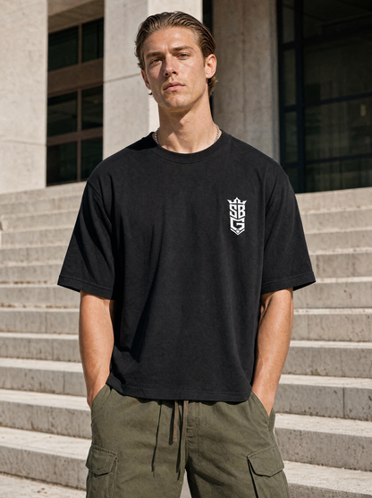 GOD vs EVERYONE (Heavy Weight Cropped T-Shirt)