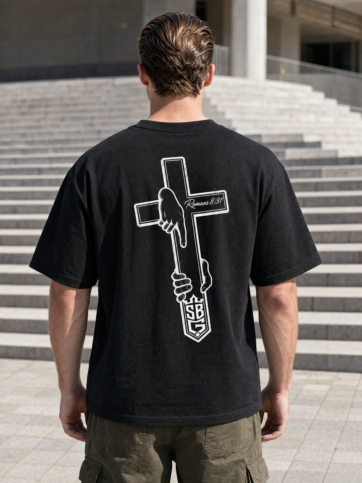 GOD vs EVERYONE (Heavy Weight Cropped T-Shirt)