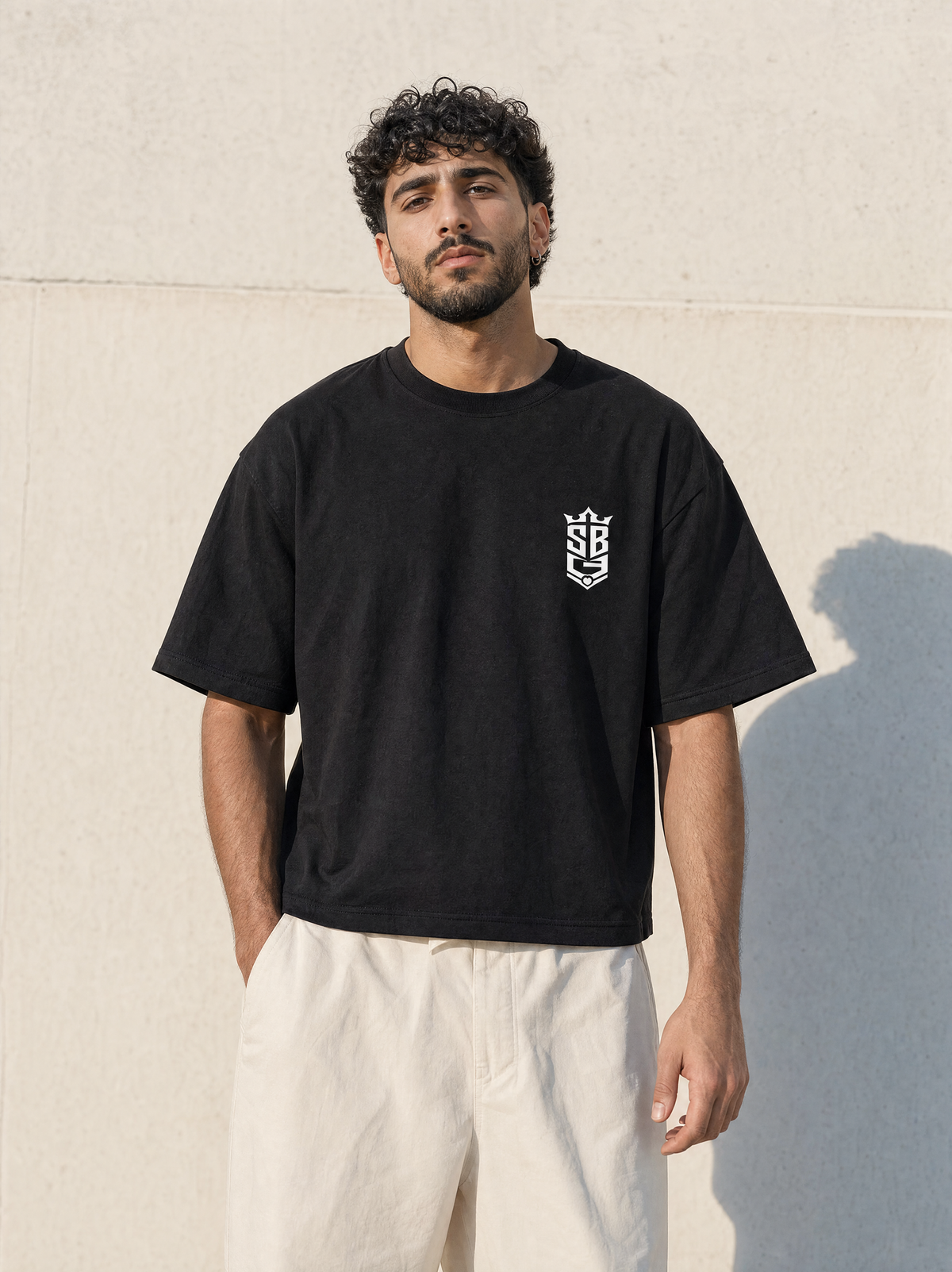 God's Child (Heavy Weight Cropped T‑Shirt)
