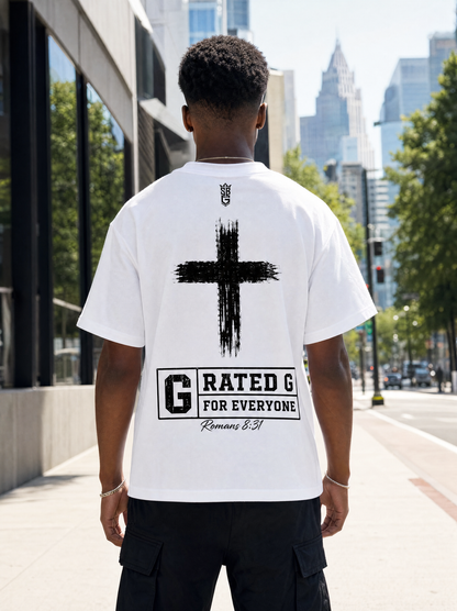 Sponsored By God (Heavy Weight Cropped Tee)