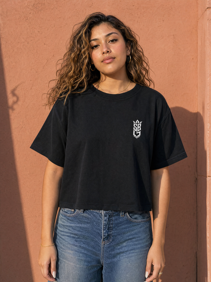 Holy Spirit (Heavy Weight Cropped T-Shirt)