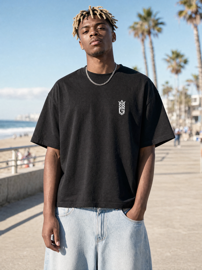 Holy Spirit PINK (Heavy Weight Cropped T‑Shirt)