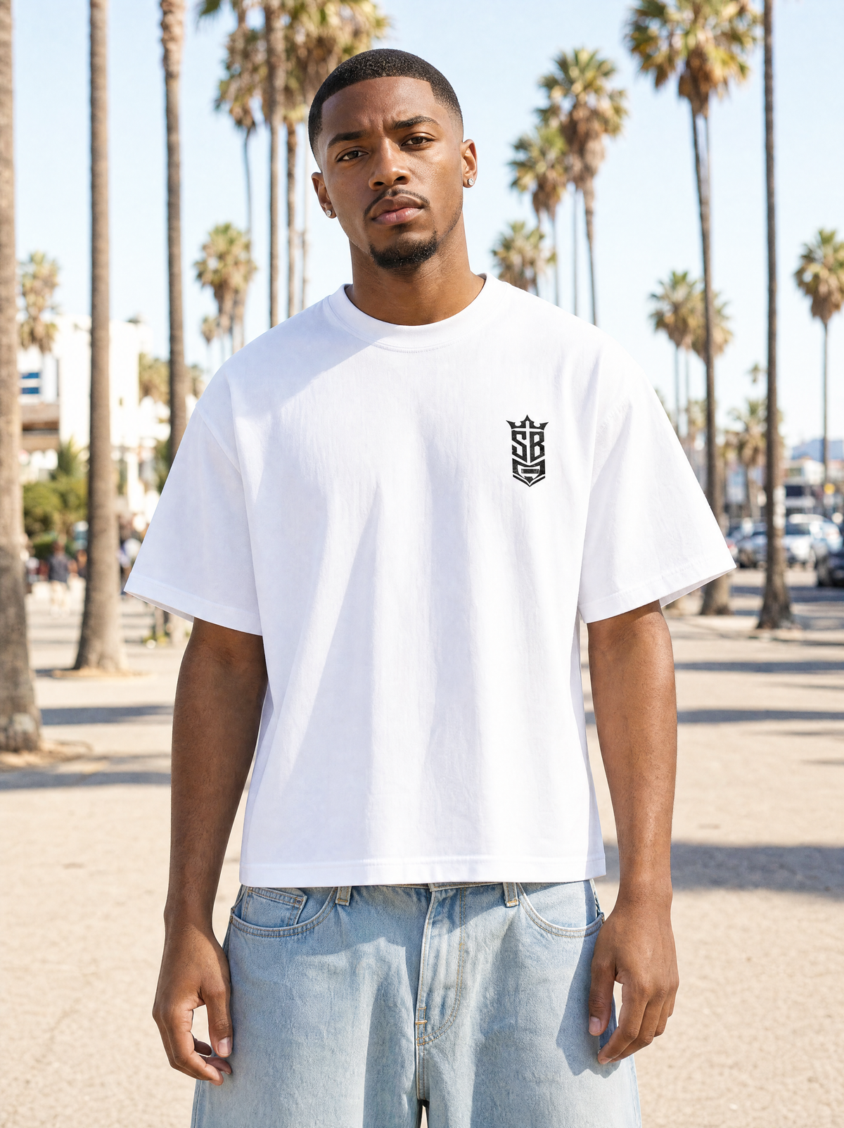 Holy Spirit PINK (Heavy Weight Cropped T‑Shirt)