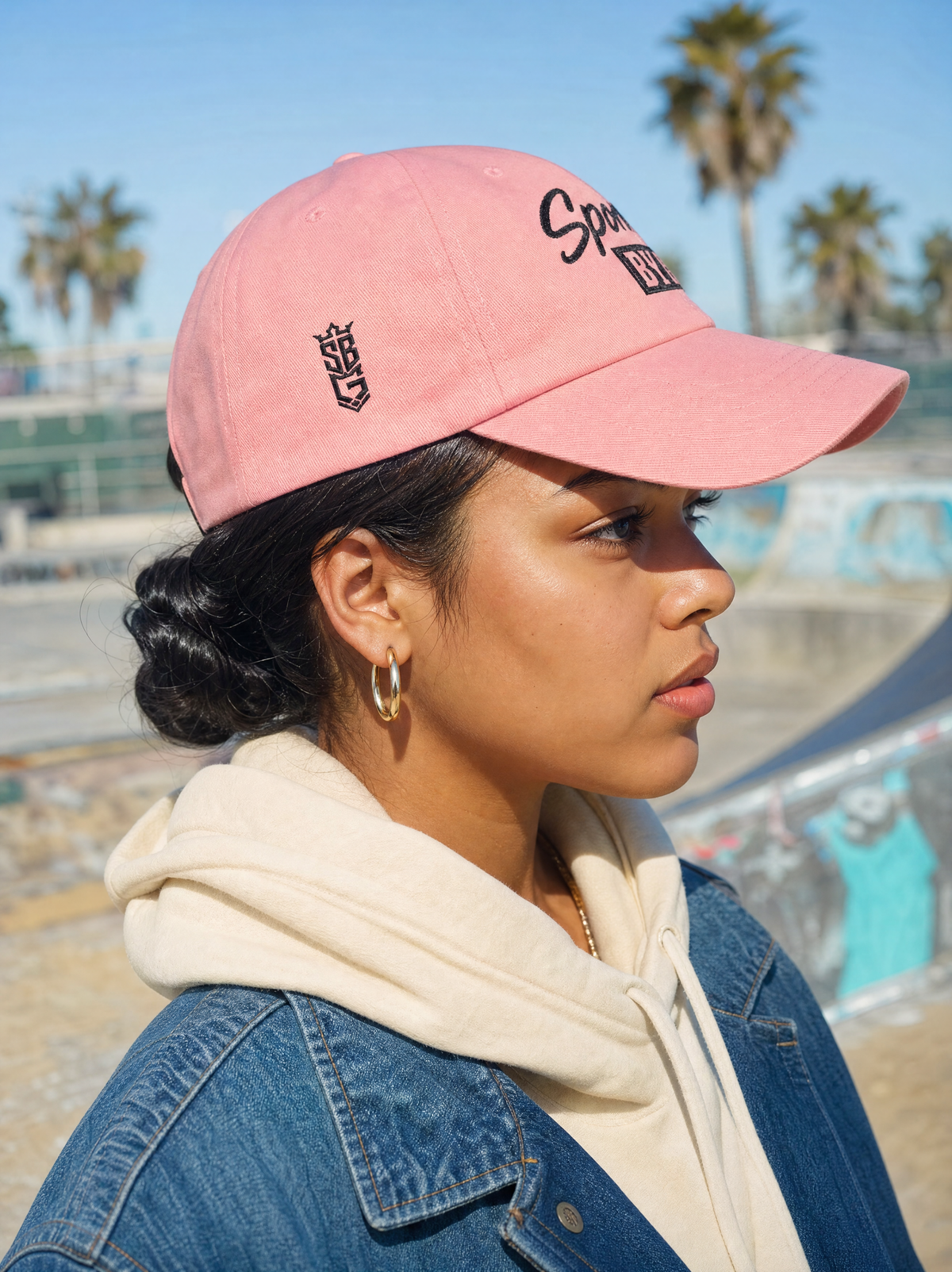 Dad Cap — "Sponsored By God" Embroidered Hat