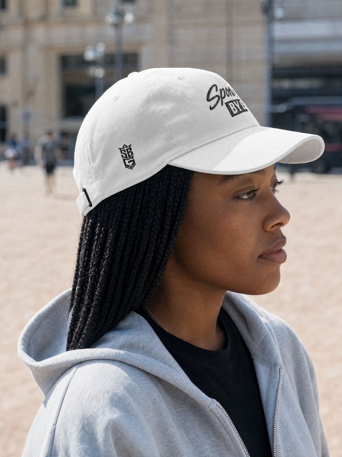 Dad Cap — "Sponsored By God" Embroidered Hat