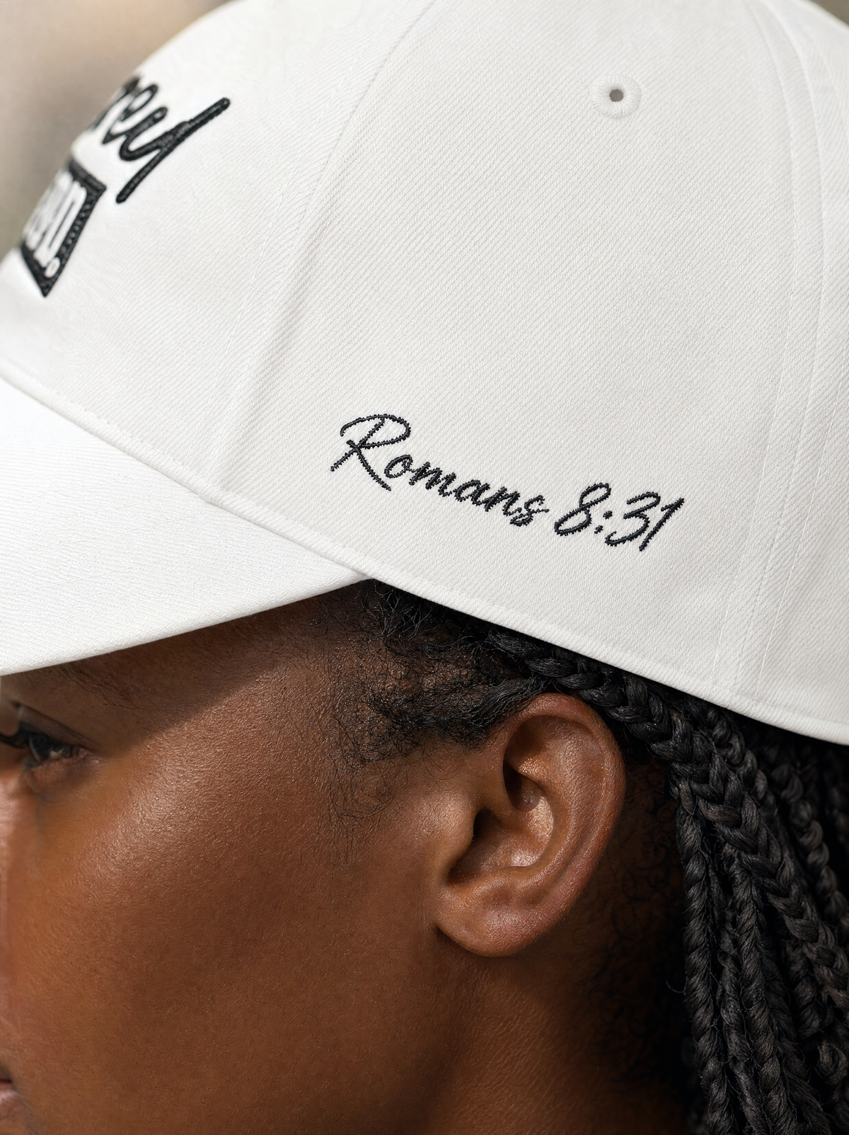 Dad Cap — "Sponsored By God" Embroidered Hat
