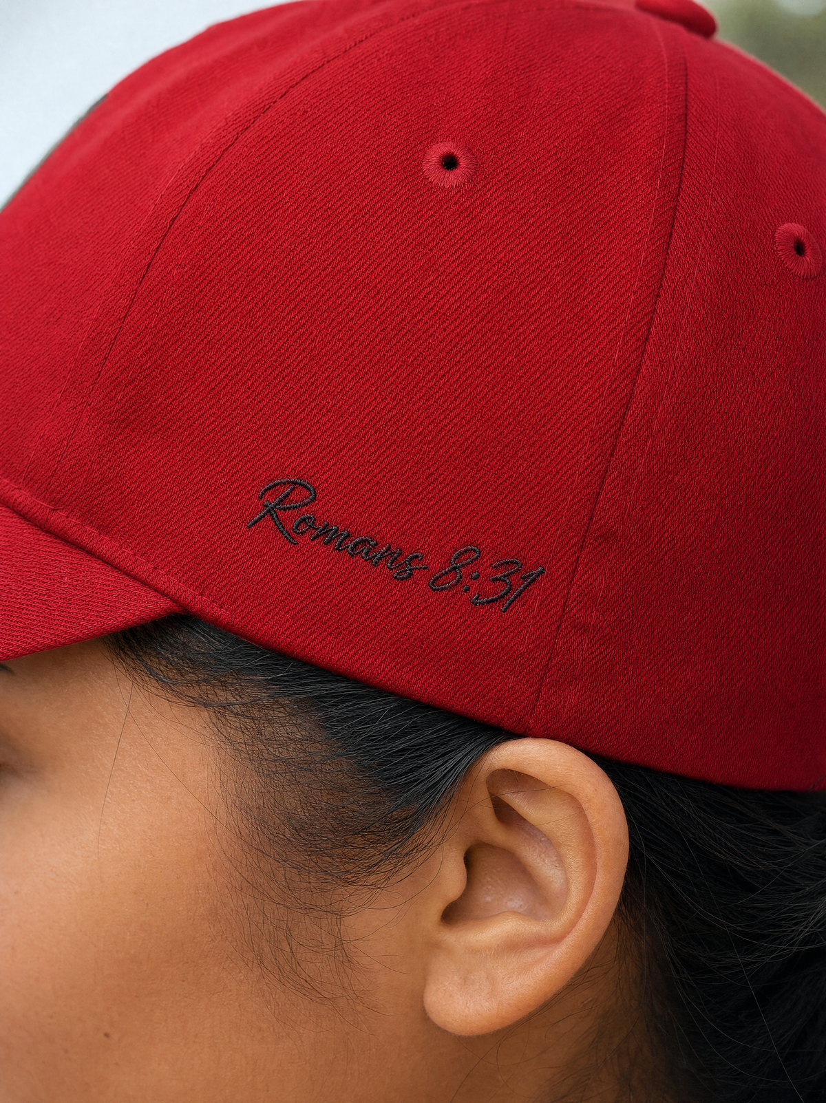 Dad Cap — "Sponsored By God" Embroidered Hat