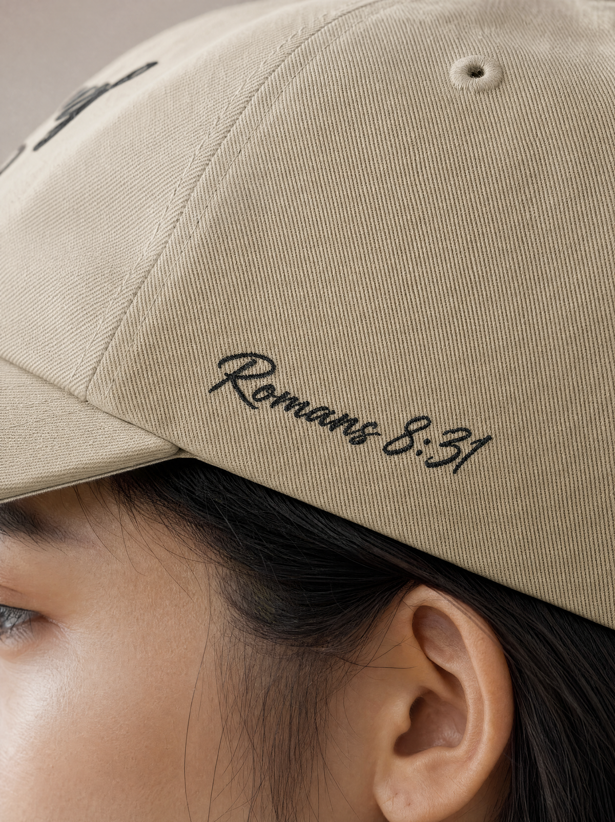 Dad Cap — "Sponsored By God" Embroidered Hat