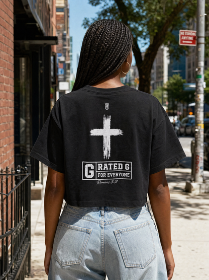 Sponsored By God Women’s Boxy Tee
