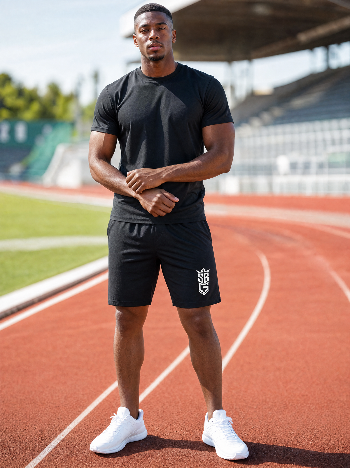 Active Training Shorts SBG LOGO